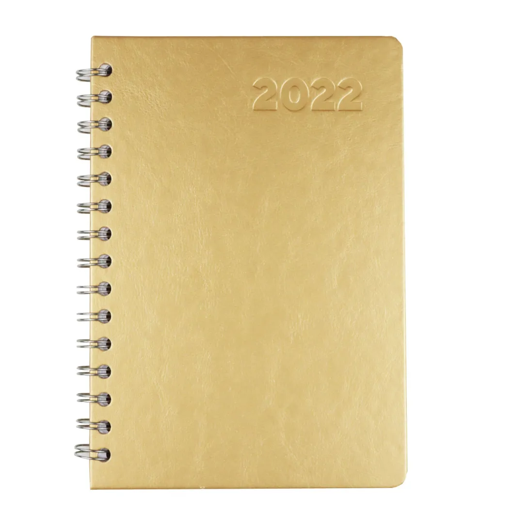 La PU del planeamiento anticipado cubre difícilmente al planificador mensual del cuaderno espiral del diario
