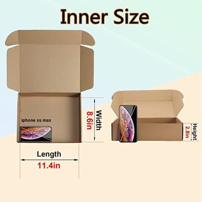 FSC C1S Grey Corrugated Cardboard Gift Boxes ninguna impresión